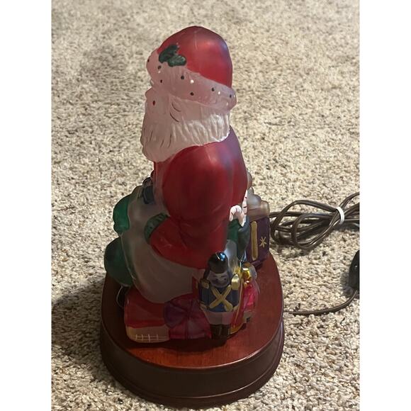Old World Christmas Yuletide Santa Illuminated 1996 Lighted - Picture 5 of 16